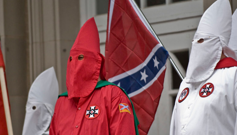 Members of the Ku Klux Klan.