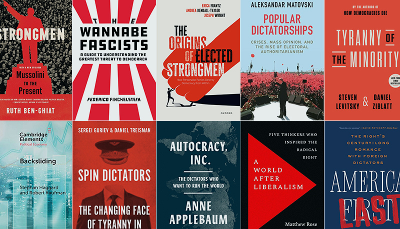 A collage of book covers